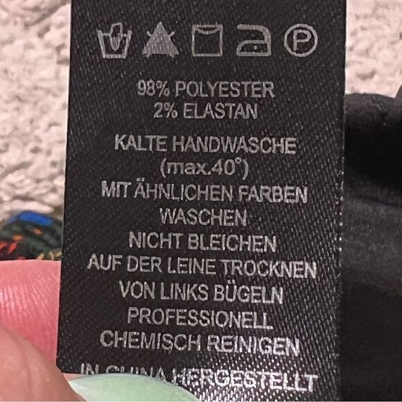 ELIANE ROSE palazzo pants 🖤 cropped 🖤 pockets 🖤 excellent condition 🖤 large - Picture 7 of 8